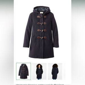 L.L. Bean Women's Lambswool Duffle coat
